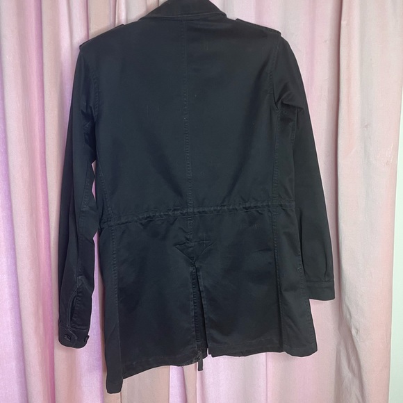 Talula Black Army Style Jacket in Black size XS - Picture 2 of 2